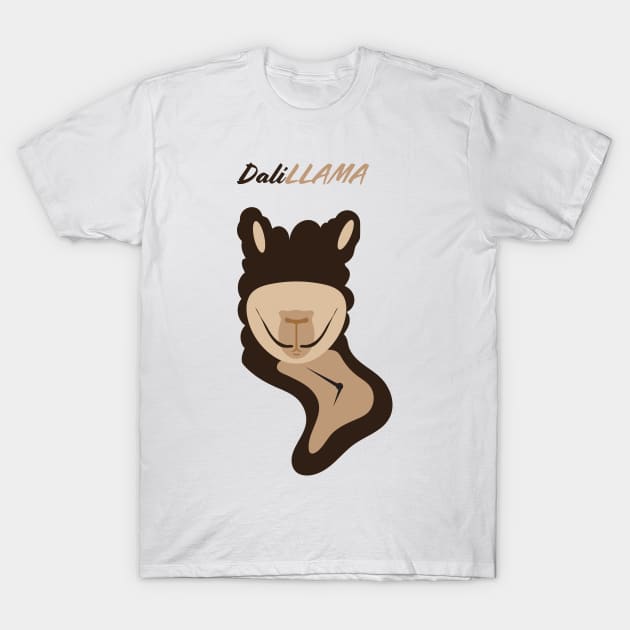 Dali Llama T-Shirt by DESIGNS BY JAY